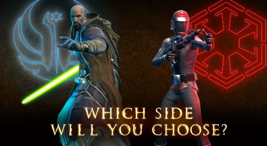 TOR Fan Friday: Choose Your Side - Imperial Agent vs. Jedi Consular